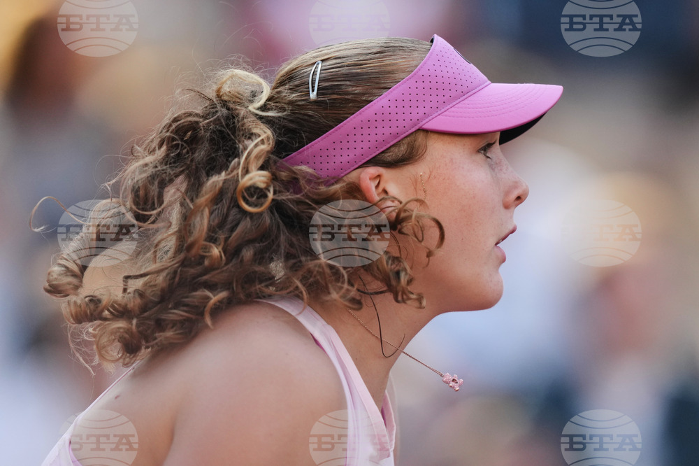 APTOPIX French Open Tennis