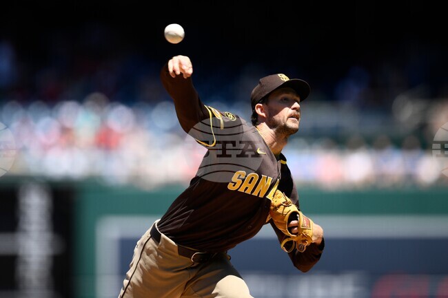 Padres Nationals Baseball