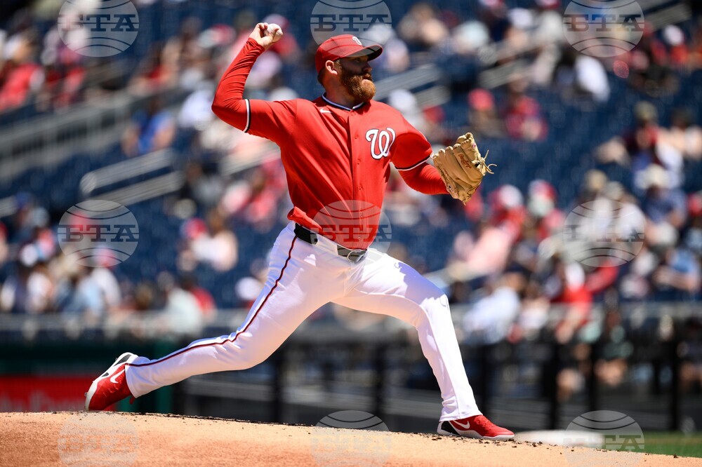 Padres Nationals Baseball