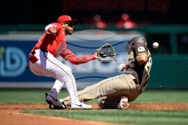 Padres Nationals Baseball