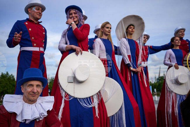 APTOPIX Russia Daily Life