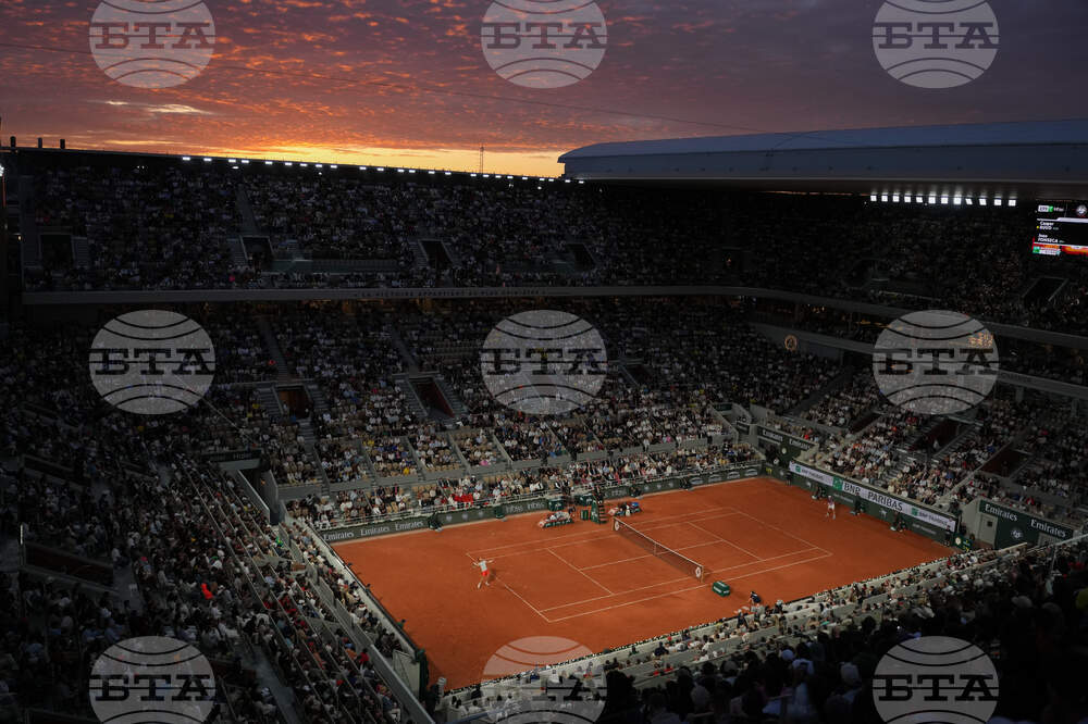APTOPIX French Open Tennis