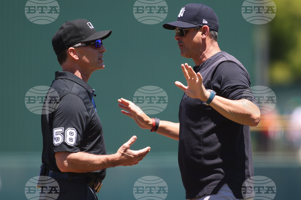 Yankees Athletics Baseball