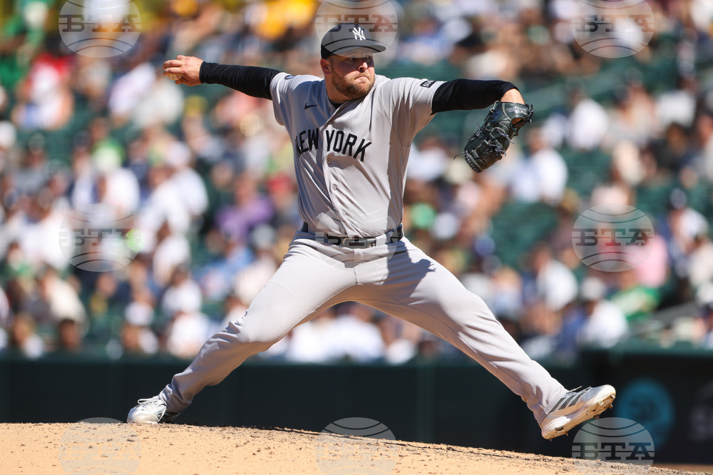 Yankees Athletics Baseball