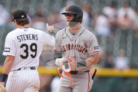 Giants Rockies Baseball