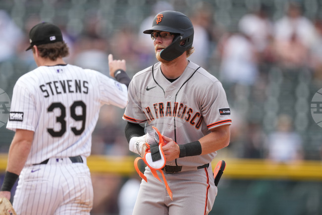 Giants Rockies Baseball