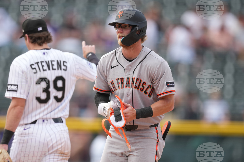 Giants Rockies Baseball
