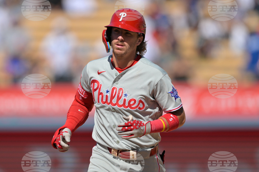 Phillies Dodgers Baseball