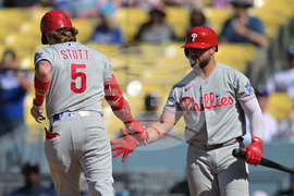 Phillies Dodgers Baseball