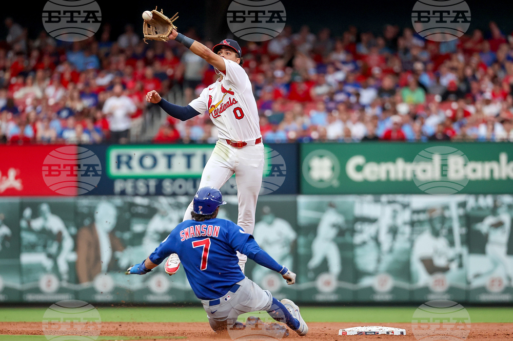 APTOPIX Cubs Cardinals Baseball