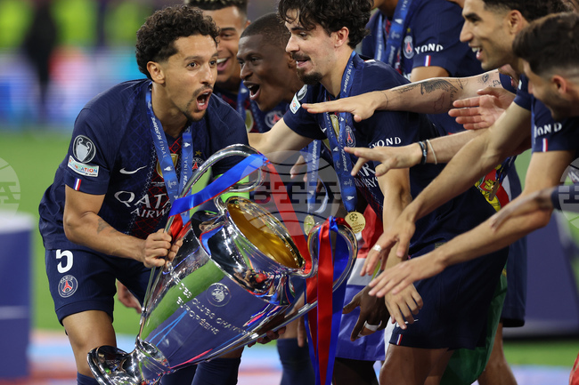 APTOPIX Hungary Champions League Final Soccer