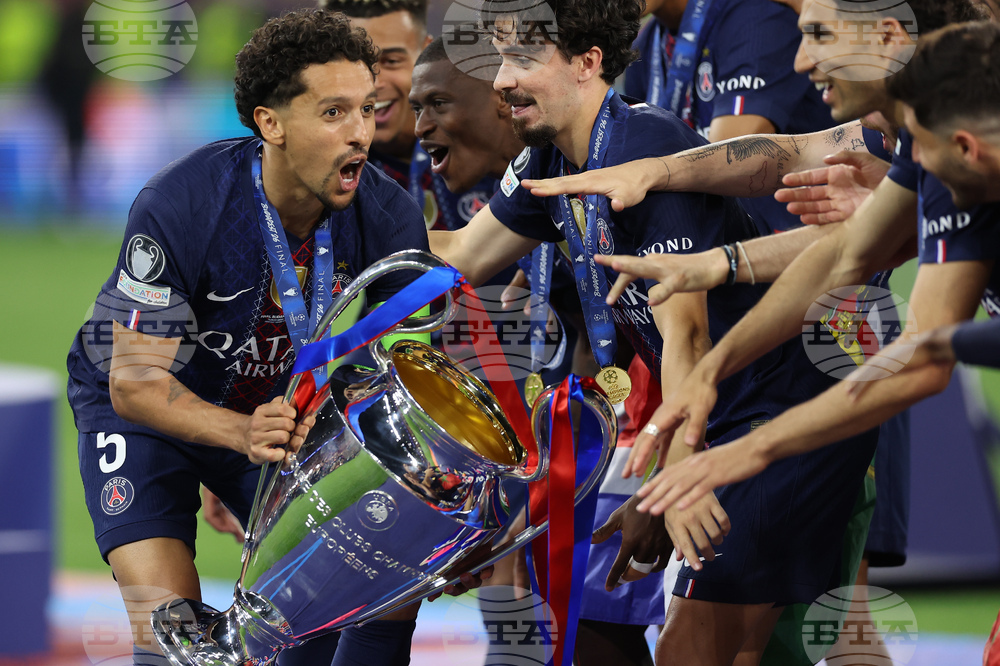 APTOPIX Hungary Champions League Final Soccer