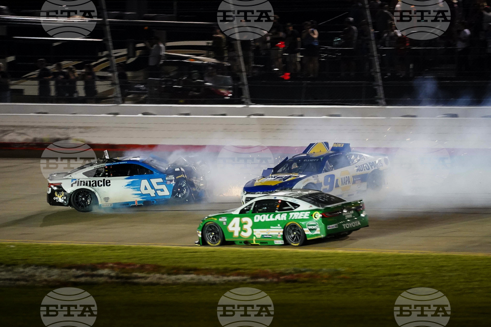 APTOPIX NASCAR Nashville Auto Racing
