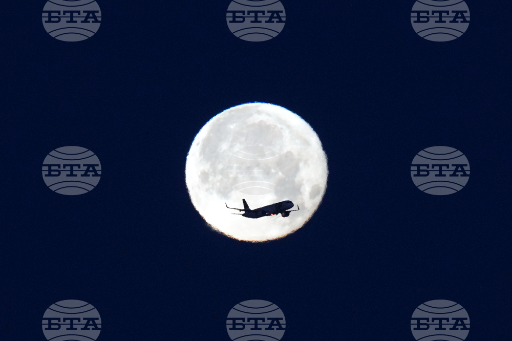 APTOPIX Portugal Full Moon