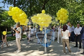 Гоце Делчев - фитнес площадка - откриване