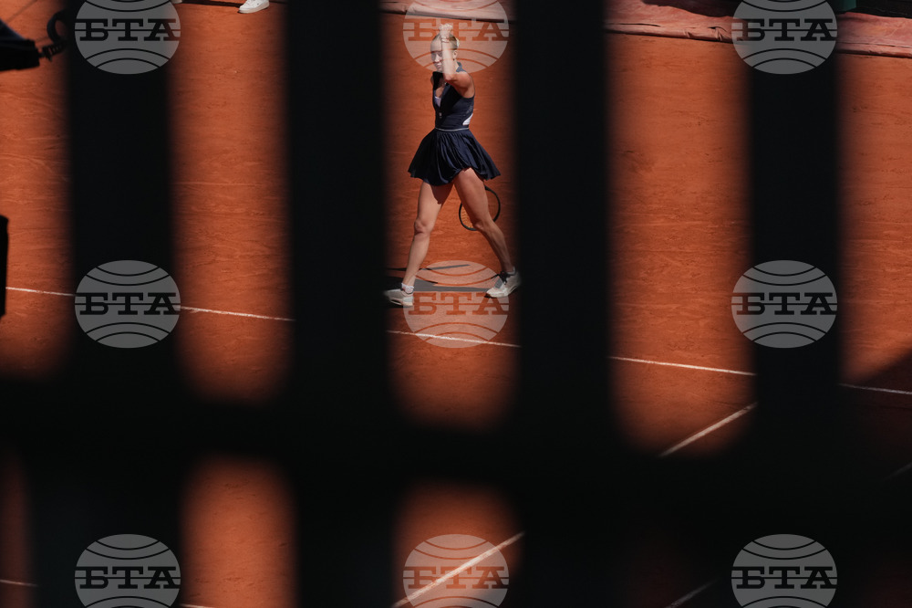 APTOPIX French Open Tennis