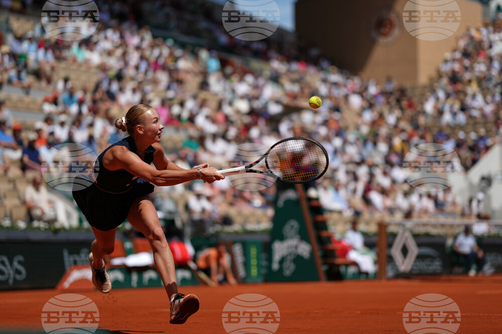 APTOPIX French Open Tennis