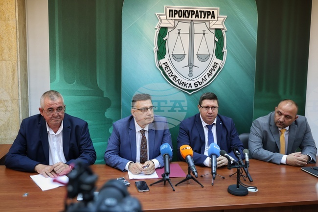Бургас - прокуратура - ДАНС - ГДБОП - брифинг 