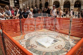 Italy Milan Bull Mosaic