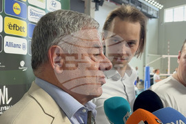 Самоков - Национален отбор по волейбол - тренировка