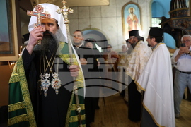 Враца - храм „Св. Николай Мирликийски“ - патриарх Даниил - молебен