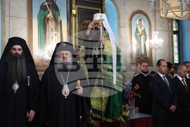 Враца - храм „Св. Николай Мирликийски“ - патриарх Даниил - молебен