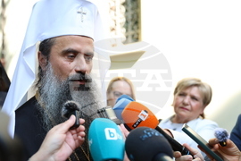 Враца - патриарх Даниил - посрещане