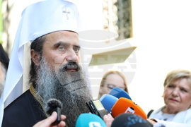 Враца - патриарх Даниил - посрещане