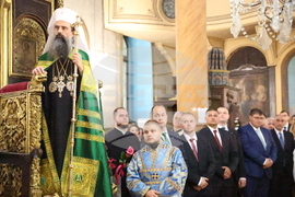 Враца - храм „Св. Николай Мирликийски“ - патриарх Даниил - молебен