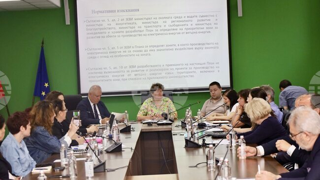 Докладът за екологична оценка на плана за приоритетните зони за вятърна енергия беше поставен на обществено обсъждане в екоминистерството