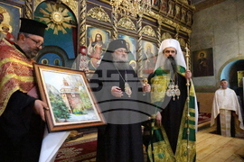Враца - Врачански митрополит Григорий - патриарх Даниил - картина