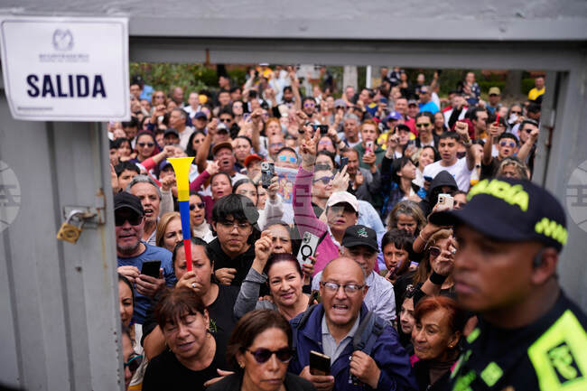 APTOPIX Colombia Election