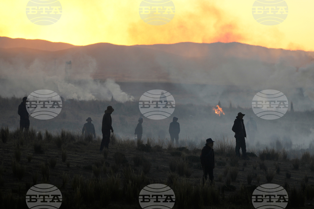 APTOPIX Bolivia Protest
