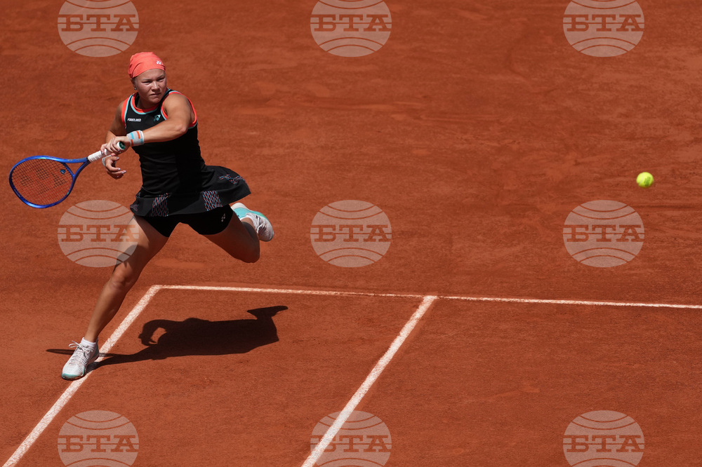 APTOPIX French Open Tennis