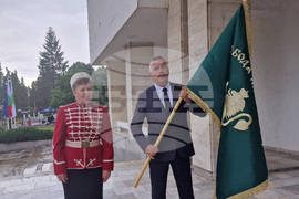 Калофер - даряване на знаме - 150 години от подвига на Ботев и неговата чета