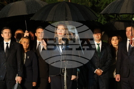 Враца - Ден на Ботев - Илияна Йотова - митинг-проверка