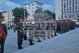 Хасково - тържествена заря-проверка