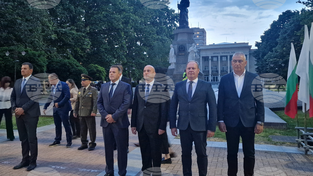 Хасково - тържествена заря-проверка