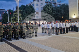 Хасково - тържествена заря-проверка