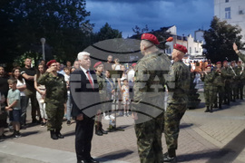 Хасково - Димитър Стоянов - тържествена заря-проверка