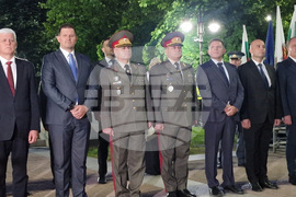 Хасково - Димитър Стоянов - тържествена заря-проверка