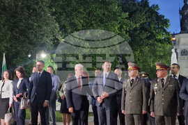 Хасково - Димитър Стоянов - тържествена заря-проверка