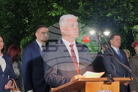 Хасково - Димитър Стоянов - тържествена заря-проверка
