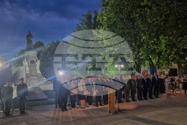 Хасково - тържествена заря-проверка