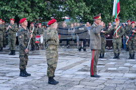 Калофер - тържествена заря-проверка