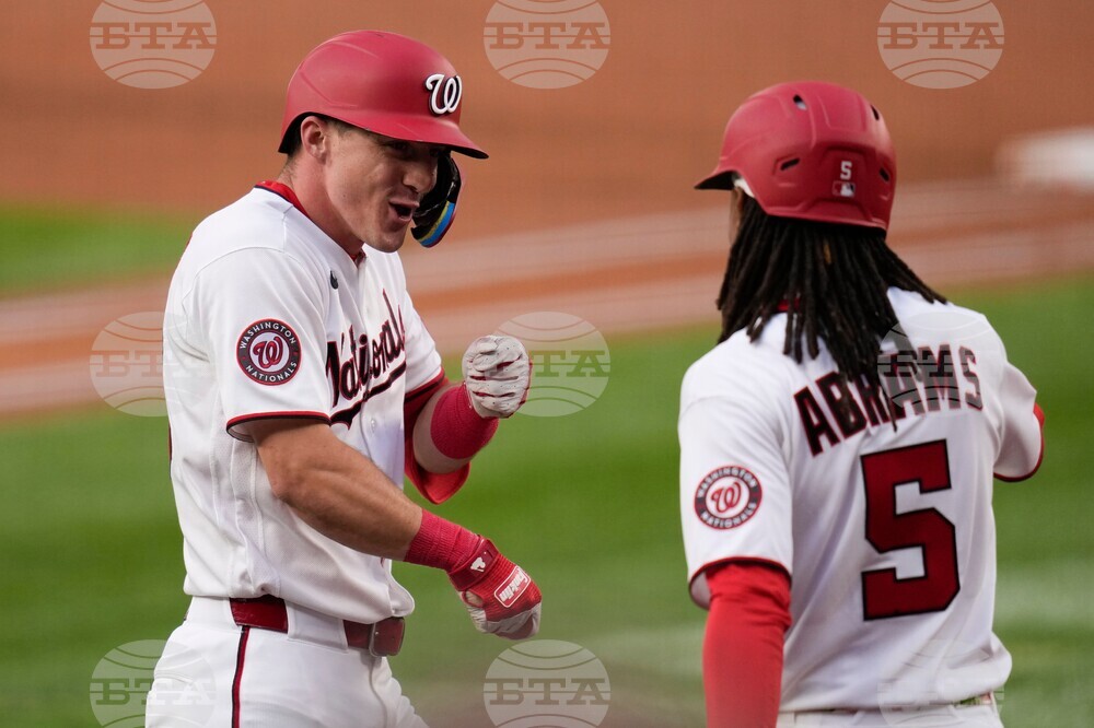 Marlins Nationals Baseball