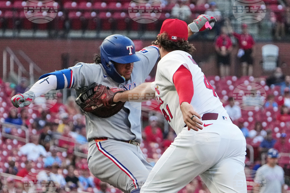 Rangers Cardinals Baseball