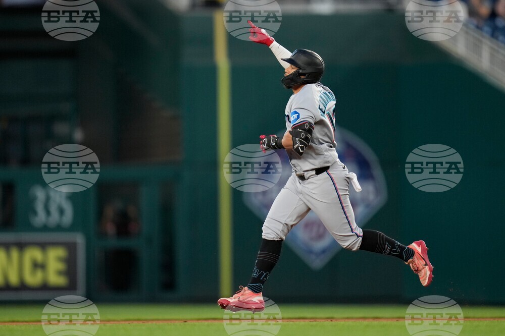 Marlins Nationals Baseball