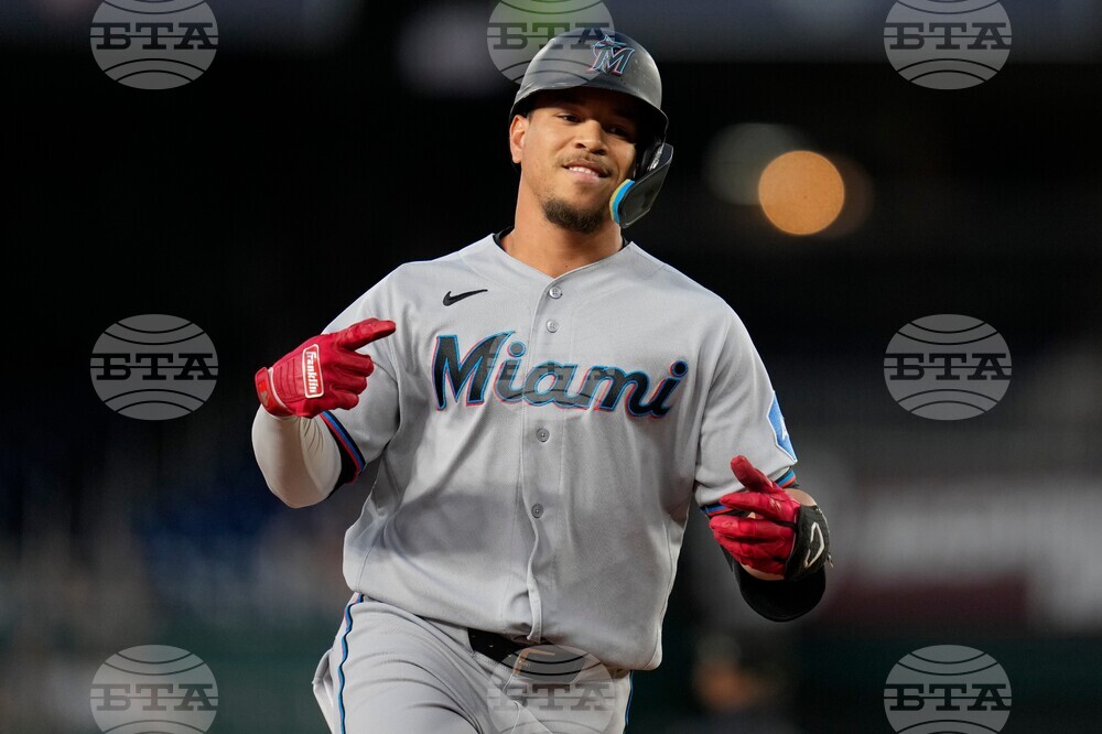 Marlins Nationals Baseball