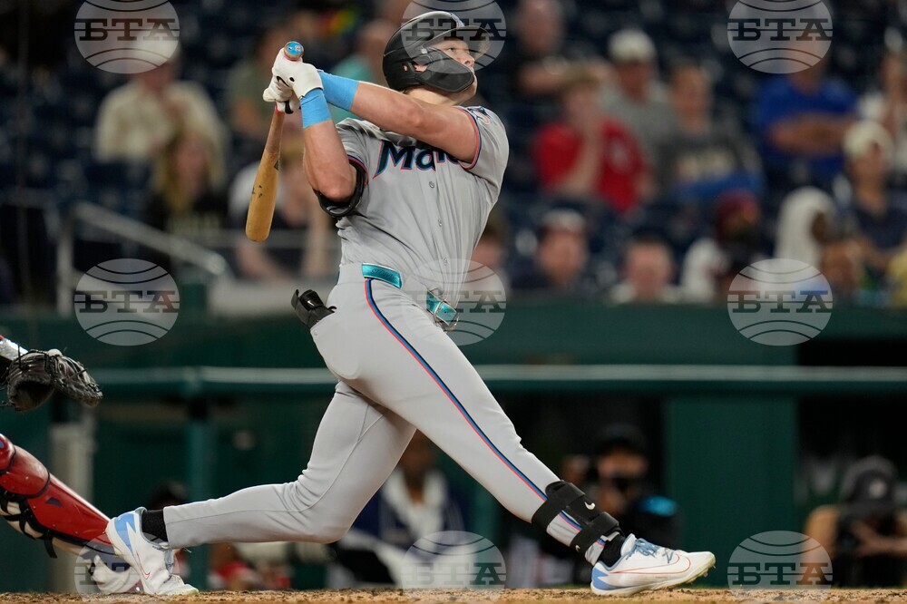 Marlins Nationals Baseball
